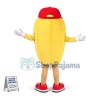 Yellow Capacitor of Electronic Component Mascot Costume