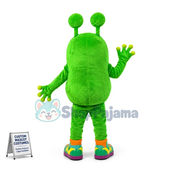 Alien Monster With Tentacles Eyes Mascot Costume