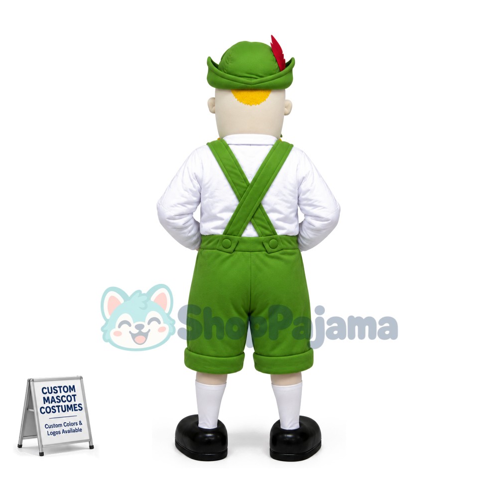 Artistic Foreign Performer Mascot Costume