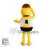 Brown Haired Puzzled Little Bee Mascot Costume