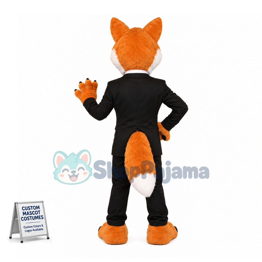 Successful Speaker Fox Mascot Costume