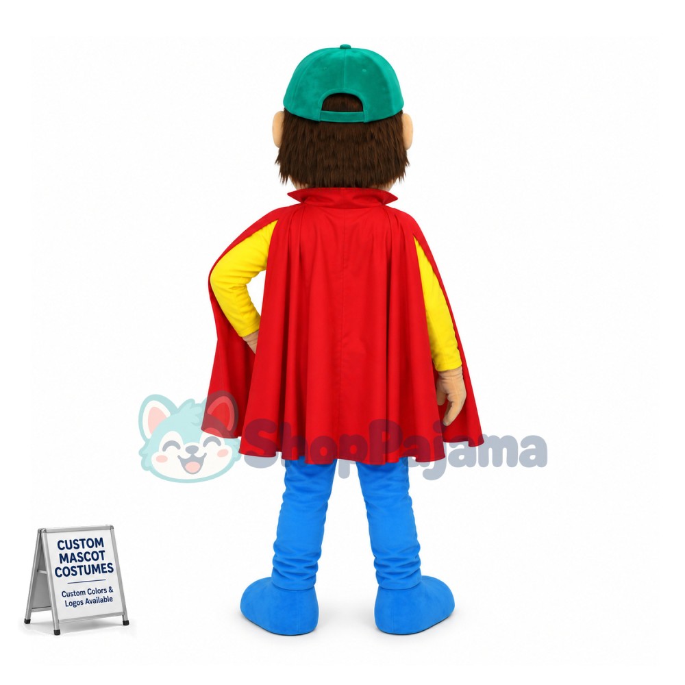 The Boy Rehearsing Stage Play Mascot Costume