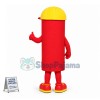 Red Packed Chocolate Bar Mascot Costume