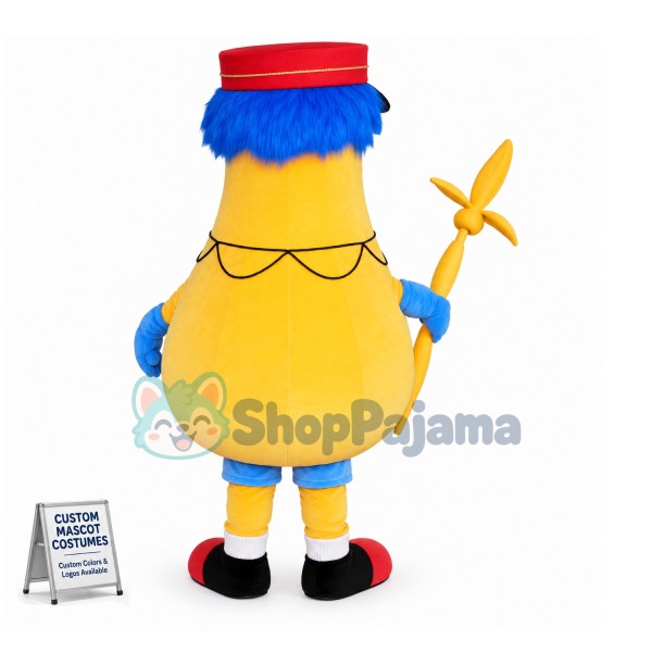 Decorative Light Bulb Mascot Costume for Celebration Party