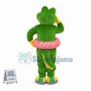 Swimming The Little Green Crocodile Mascot Costume