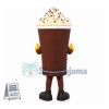 Mont Blanc Chocolate Chestnut Cake Mascot Costume
