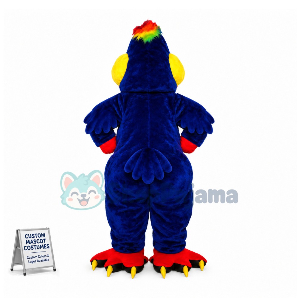 Blue Dragon of Well-known Car Company Mascot Costume