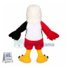 The Fierce Look Color-blocked Eagle Mascot Costume