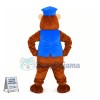 Brown Beaver of the Security Council Mascot Costume