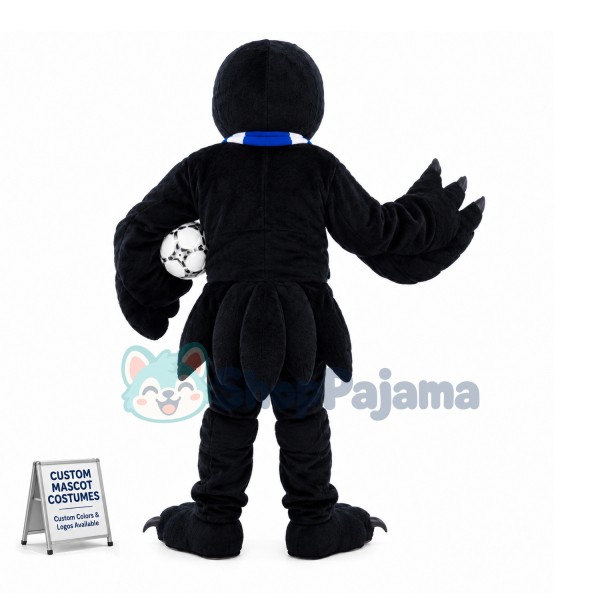 Crow President of the Football Association Mascot Costume