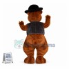 Bad-minded Wild Bear In Disguise Mascot Costume