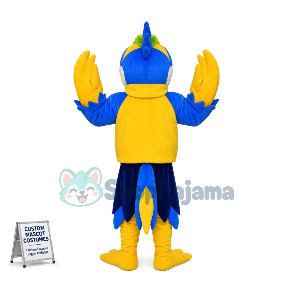Customized The Bright Yellow Woodpecker Mascot Costume