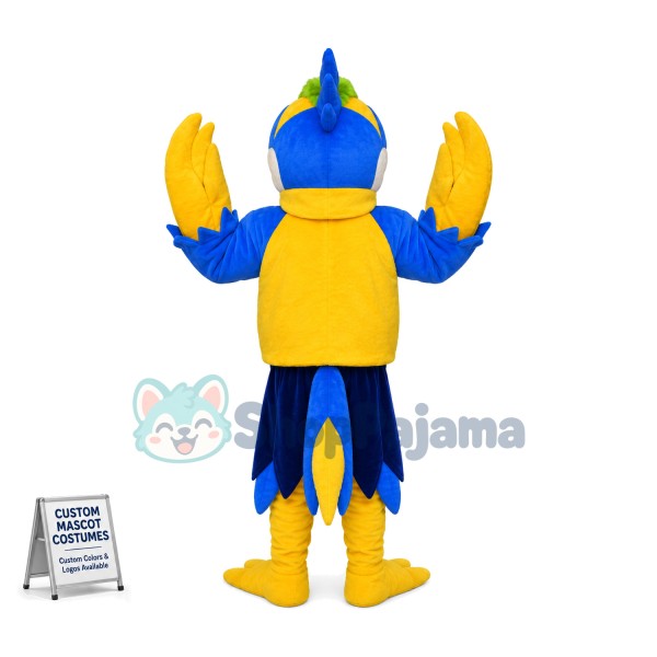 Customized The Bright Yellow Woodpecker Mascot Costume