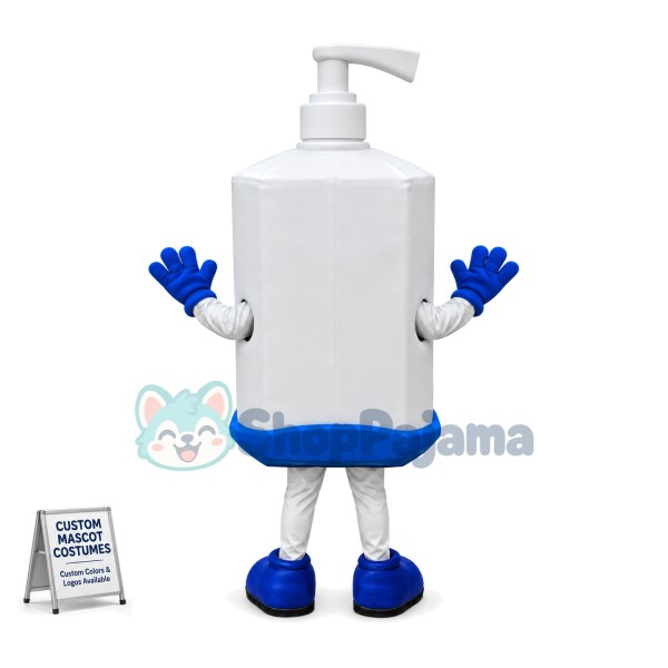 Sterilized Gel Disposable Hand Sanitizer Mascot Costume
