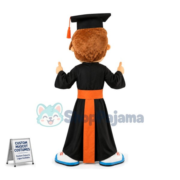 The Handsome Doctor Graduate Mascot Costume