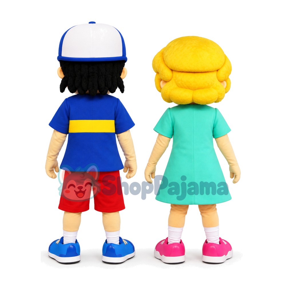 Pleased The Interest Club Member Mascot Costume