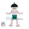 The Bare Muscular Geek Mascot Costume
