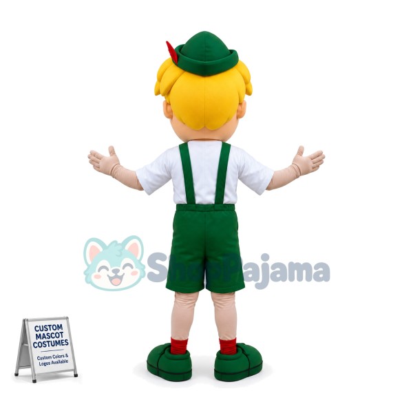 The Foreign Child Model Boy Mascot Costume