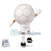 The Lightweight Cartoon Club Football Mascot Costume