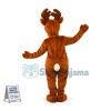 Brown Thin Jungle Moose Mascot Costume