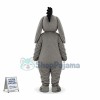 Thinking The Gray Stupid Donkey Mascot Costume