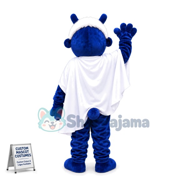The Leader Elf With White Beard Mascot Costume