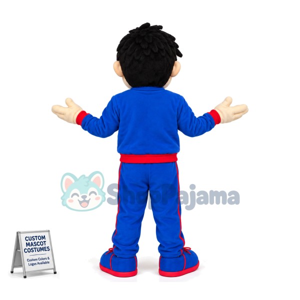 Auto Repair Worker Studying Methods Mascot Costume