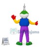 Towering Lightning Rod Doll Mascot Costume