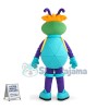 Tentacle Monster In Protective Coat Mascot Costume