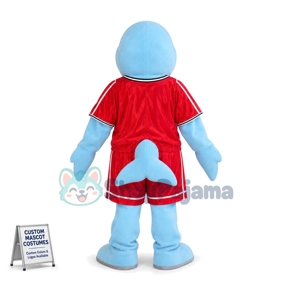 The Dolphin of Bahrain Basketball Team Mascot Costume