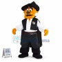 Adult Plush Pirate Doll Mascot Costume