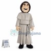 Social Priest in The Robe Mascot Costume