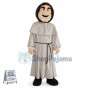 Social Priest in The Robe Mascot Costume