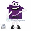 Obvious Purple Signage Mascot Costume