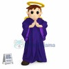 Holy Western Angel Mascot Costume