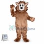 Wire-haired Brown Hedgehog Mascot Costume