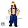 Bold Mongolian Warrior Mascot Costume