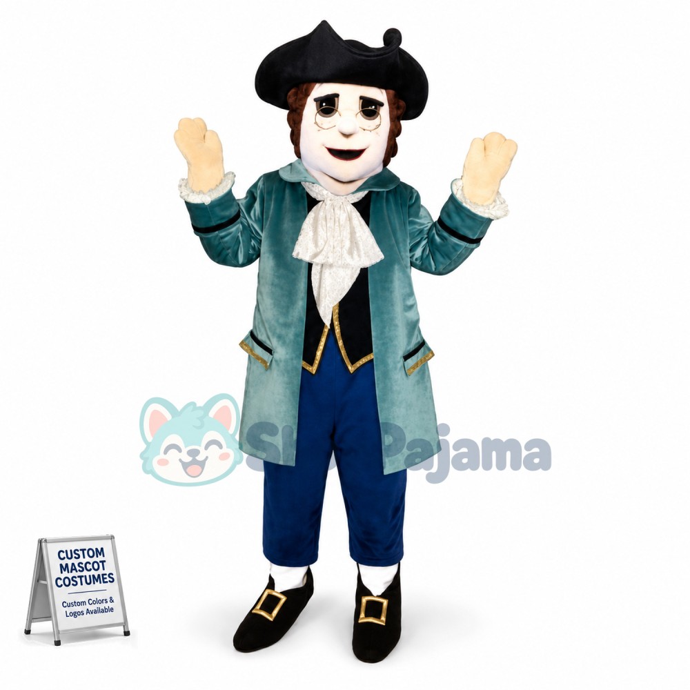 Academic High-class Gentleman Mascot Costume