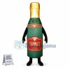 Exquisite Champagne Bottle Mascot Costume