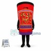 Sealed Red Coffee Cup Mascot Costume