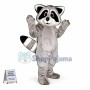 Carefully Gray Raccoon Mascot Costume