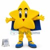 Bright Yellow Star Mascot Costume for Adult
