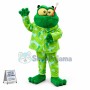 The Frog In Lotus Leaf Pajama Mascot Costume