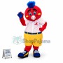 Baseball Coach Red Plush Doll Mascot Costume