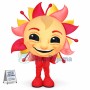Bright Sunflower Cartoon Mascot Costume