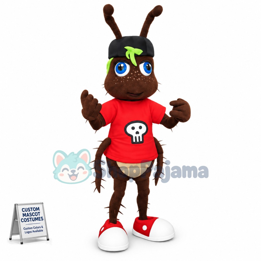 Blue-eyed Ant In The Soil Mascot Costume