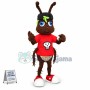 Blue-eyed Ant In The Soil Mascot Costume
