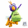 Bouncing Player Purple Bird Mascot Costume