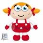 Blond Pigtail Baby Girl Doll Mascot Costume