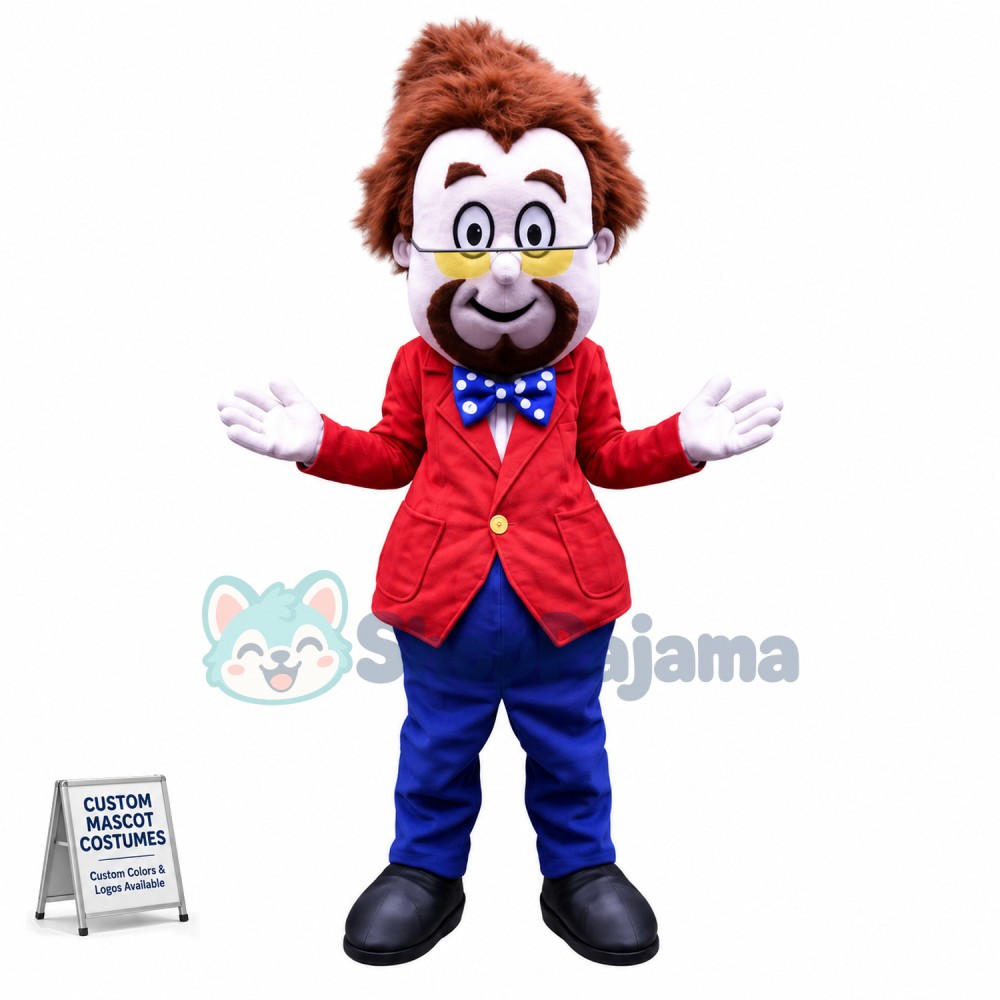 Crazy Doctor of Science Mascot Costume